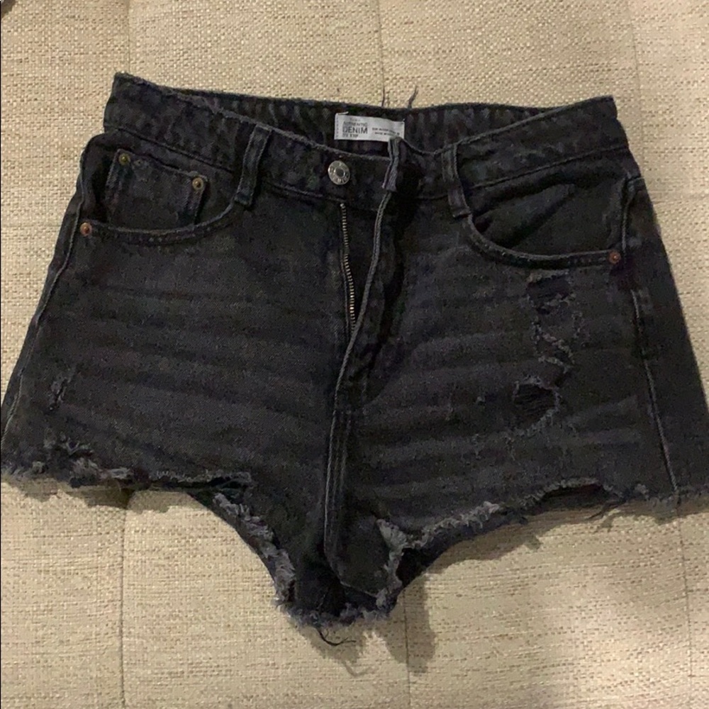 Zara high waisted shorts